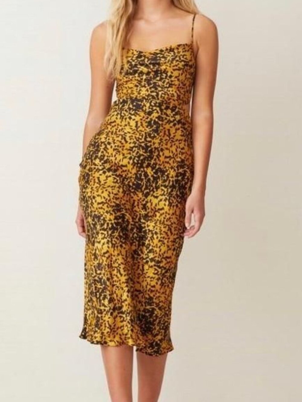 Bec & Bridge Turtle Rock Silk Midi Dress